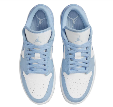 Air Jordan 1 Low Women's Sneakers 'Ice Blue'