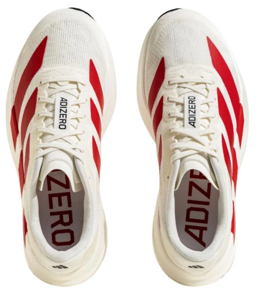 adidas Adizero EVO SL Running Shoes 'White Red'