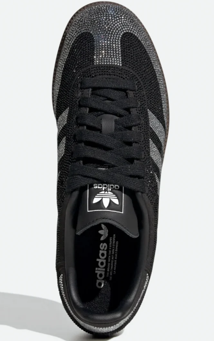 adidas Samba OG Women's Sneakers 'Rhinestone Black Silver'