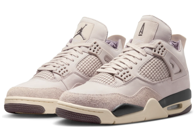Air Jordan 4 x A Ma Maniére Women's Sneakers 'Fossil Stone'