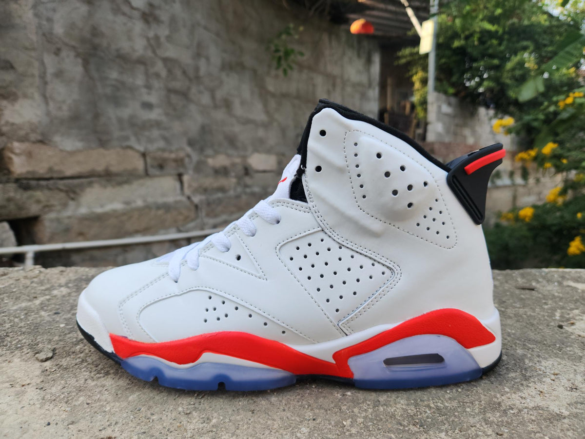 Air Jordan 6 Retro Men's Sneakers 'White Infrared'