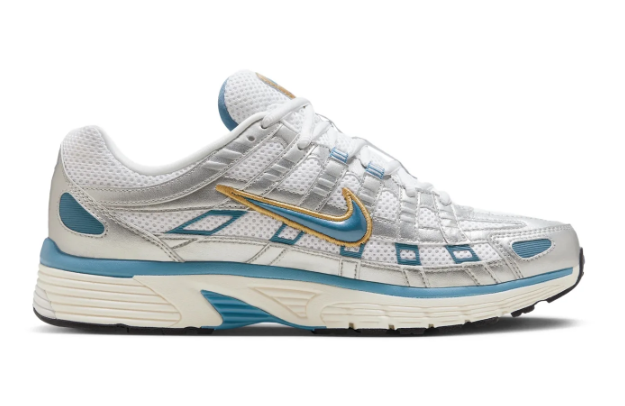 Nike P-6000 – Metallic Silver/Aegean Storm
