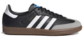 adidas Samba Vegan Sneakers 'Black White Brown'