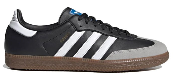 adidas Samba Vegan Sneakers 'Black White Brown'