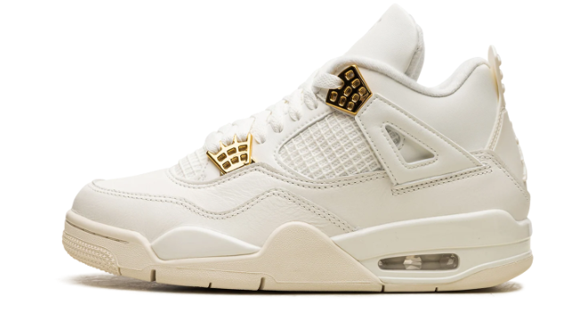 Air Jordan 4 Women's 'Sail' Sneakers