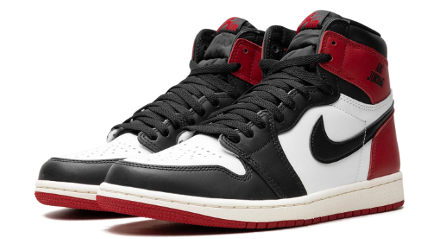 Air Jordan 1 High OG Sneakers 'Black Toe Reimagined'