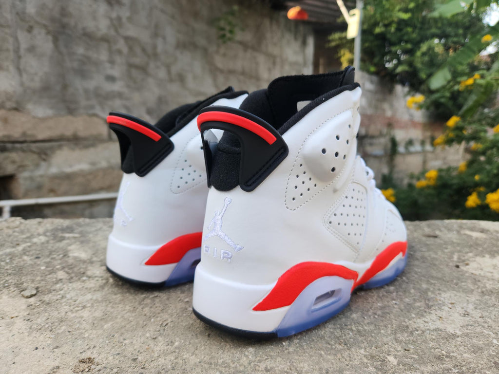 Air Jordan 6 Retro Men's Sneakers 'White Infrared'