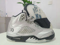 Air Jordan 5 Retro Men's Sneakers 'Wings' - Silver and Black
