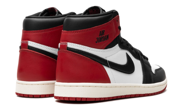 Air Jordan 1 High OG Sneakers 'Black Toe Reimagined'