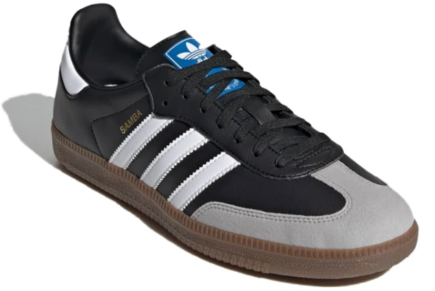 adidas Samba Vegan Sneakers 'Black White Brown'