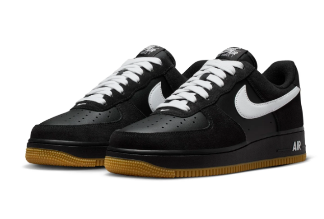 Nike Air Force 1 Low '07 LV8 Men's Sneakers - Black and White