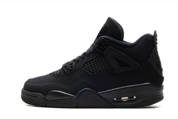 Air Jordan 4 Retro GS 'Black Cat' (2025) – Kids' Sneakers