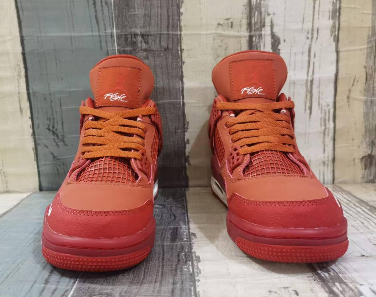Air Jordan 4 Retro Men's Sneakers 'Brick-by-Brick'