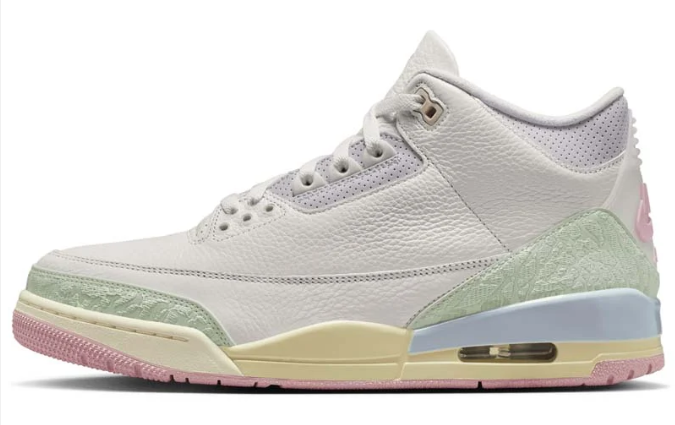 Air Jordan 3 Retro OG 'Spring Is In The Air' – Sail/Jade Aura