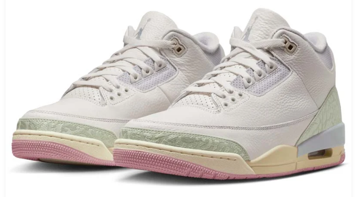 Air Jordan 3 Retro OG 'Spring Is In The Air' – Sail/Jade Aura
