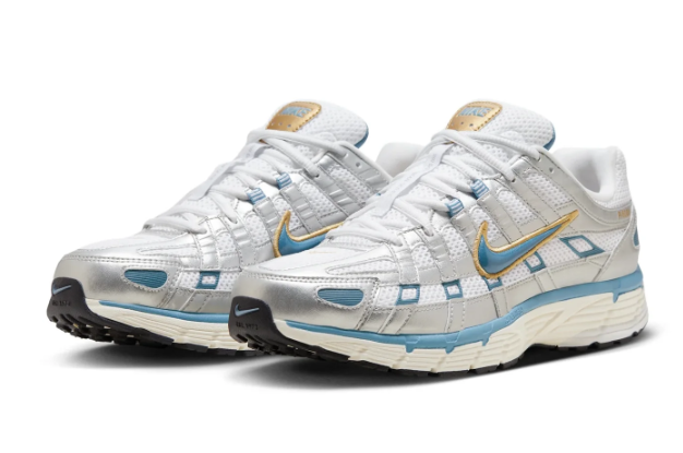 Nike P-6000 – Metallic Silver/Aegean Storm