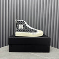 AMIRI Patterned High-Top Sneakers - Black and White
