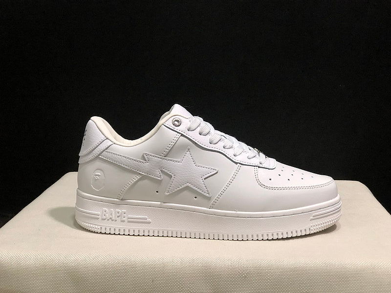 BAPE Star Low-Top Sneakers - White