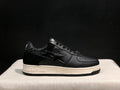 BAPE Star Low-Top Sneakers - Black and Cream