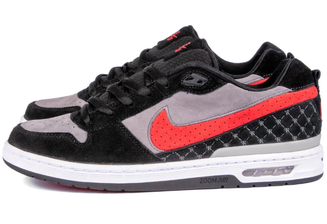 Nike SB Paul Rodriguez Zoom Air Low – Black/Varsity Red/Flint Grey
