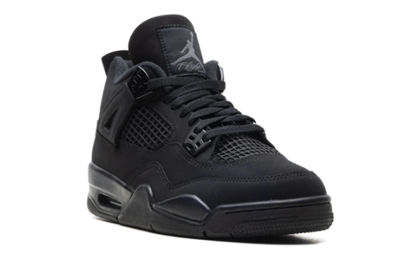 Air Jordan 4 Retro GS 'Black Cat' (2025) – Kids' Sneakers