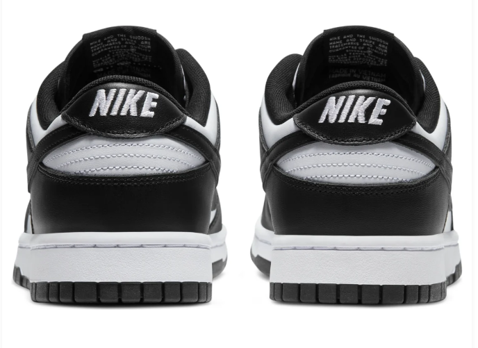 Nike Dunk Low 'Panda' – Black/White