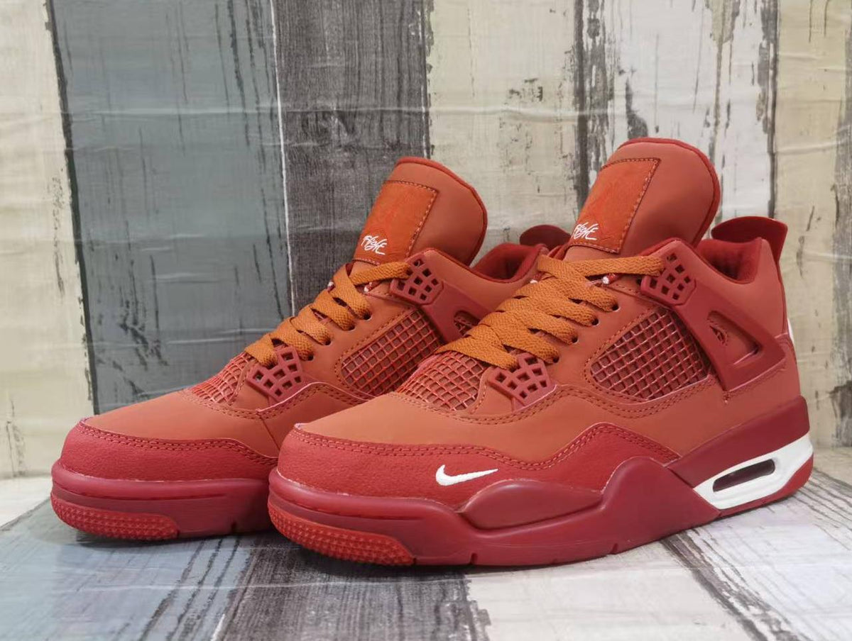 Air Jordan 4 Retro Men's Sneakers 'Brick-by-Brick'
