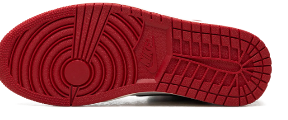 Air Jordan 1 High OG Sneakers 'Black Toe Reimagined'