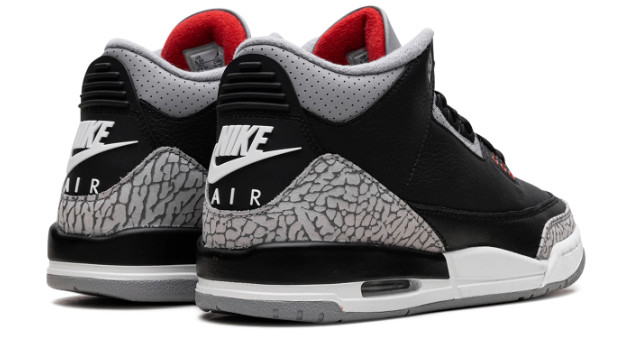 Air Jordan 3 GS 'Black Cement' – Kids' Sneakers