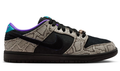 Nike SB Dunk Low Dashawn Jordan 'Snake Skin' – Black/Fierce Purple